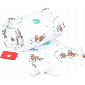 Příslušenství pro dětskou postel a kolébku Ochranný mantinel do postýlky - srneček