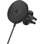 Spigen OneTap Pro 4 AirVent magnetický držák do auta do ventilační mřížky s bezdrátovým nabíjením pro iPhone - černý