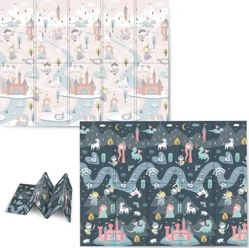 Hrací deka NUKIDO Skládací pěnová podložka 200 × 150 × 1 cm cesta