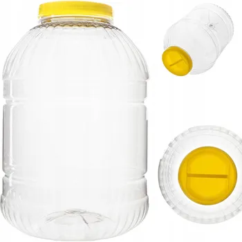 Zavařovací sklenice Zavařovací Sklenice plastová Kadax K4494 10 l průhledný