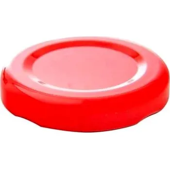 Víčko na zavařovací sklenici ASO Zavařovací víčko Twist 43 červené Balení: 1ks