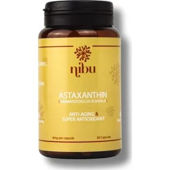 Nibu Naturals Astaxanthin v kapslích, 60 kapslí