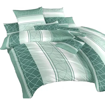 Povlečení Povlečení bavlna Bruno mentol 140x200, 70x90 cm