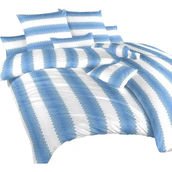 Povlečení Povlečení bavlna Had modrý 140x200, 70x90 cm