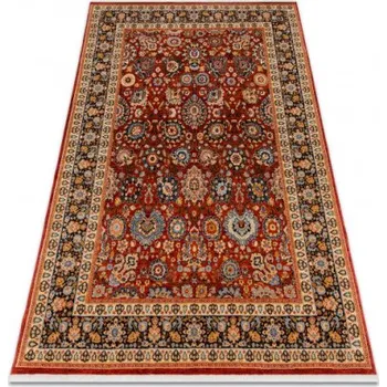 Koberec Koberec KESHAN Fredzle, Ornament, ramka orientální 7573/53577 bordo / granát