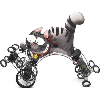 Díl pro stavebnice PLAYSTEM Climbing Cat & Hopping Mouse