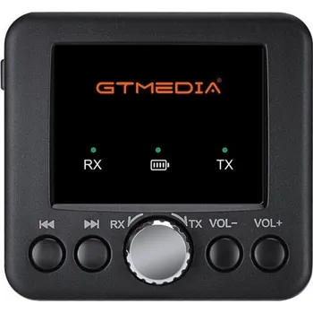 Bluetooth adaptér GTMEDIA RT05 Multifunkční RX/TX Bluetooth audio adaptér