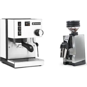 Kávovar Rancilio Silvia BC, white + Eureka Mignon Zero 65 All Purpose,…