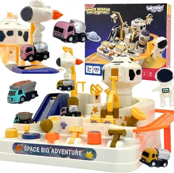 Hračka pro nejmenší Woopie interaktivní dráha Kosmické dobrodružství