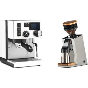 Kávovar Rancilio Silvia BC PID, white + Eureka Mignon Single Dose PRO,…