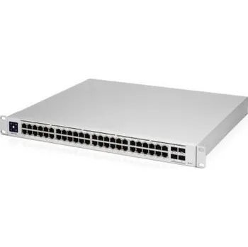 Switch UBNT UniFi Switch USW-Pro-48-POE Gen2[48xGigabit, 600W PoE+ 802.3at/af/bt, 4xSFP+, 176Gbps]