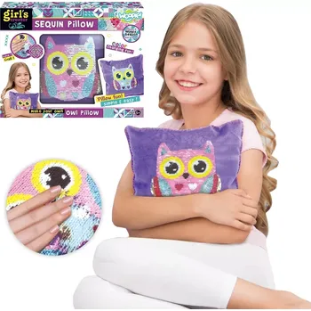 kreativní sada WOOPIE ART&FUN Kreativní sada Polštář k ozdobení Sova