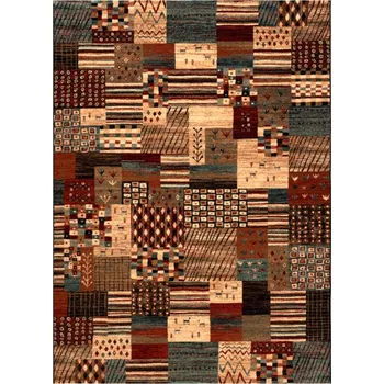 Koberec Koberec KASHQAI 4353 990 Patchwork terakota / béžový