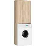 Koupelnová skříňka nad pračku FIN 2D dub sonoma