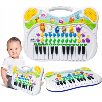 Edukativní pianko se zvuky zvířat Stator U18