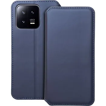 Pouzdro na mobilní telefon Flipové pouzdro Dual Pocket pro Samsung Galaxy A55, modrá