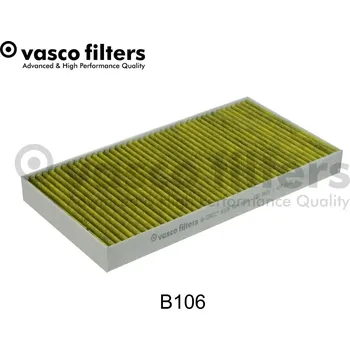 Ventilátor topení a klimatizace Filtr, vzduch v interiéru VASCO B106