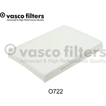 Ventilátor topení a klimatizace Filtr, vzduch v interiéru VASCO O722