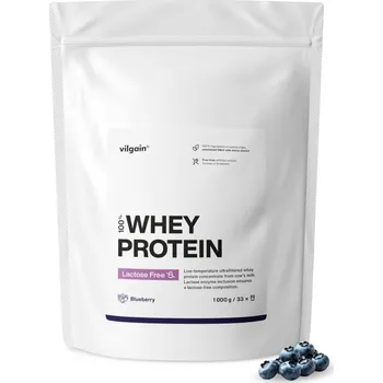 Protein Vilgain Lactose Free Whey Protein 1000 g blueberry