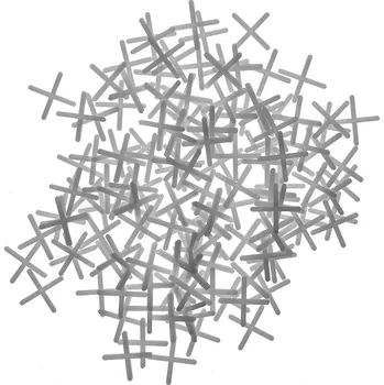 Skříňka na nářadí Plastový distanční křížek na obklady WORKPRO - 2 mm - 250ks - WP329034