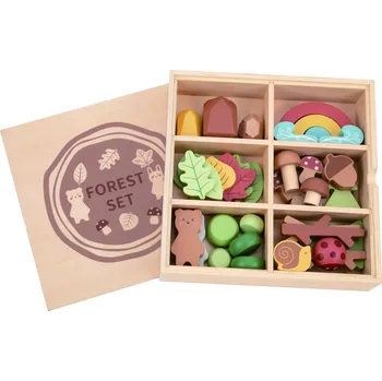 Dřevěná hračka Dřevěná hračka Lesní sada od Tooky Toy