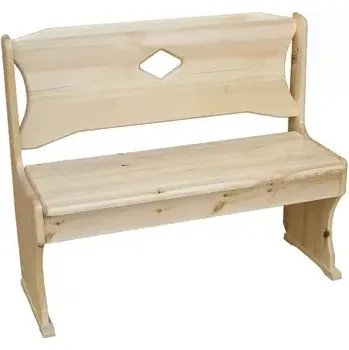 Dřevěná jídelní lavice MT 06 borovice masiv