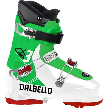 Sjezdové boty Dalbello CX 3.0 Cabrio GW Jr Velikost: MP 260-5 white/race green 23/24