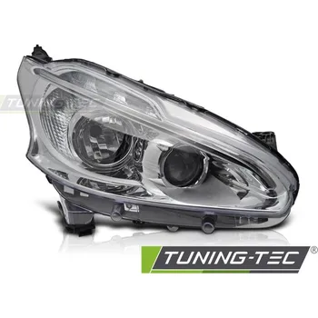 Přední světlomet Hlavní světlomet chromový LED pravá stra TYC do PEUGEOT 208 12-15