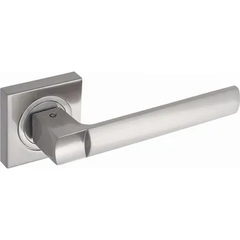 Dveřní kování Vnitřní klika Gamet Krátká, Čtvercová rozeta