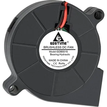 Dmychadlový ventilátor 50x50x15mm, 24V DC, XH2.54