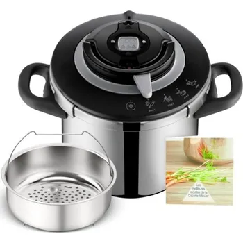 Tlakový hrnec Tefal Clipso+ Chef P4551431, tlakový hrnec , tlakový hrnec , 8 l