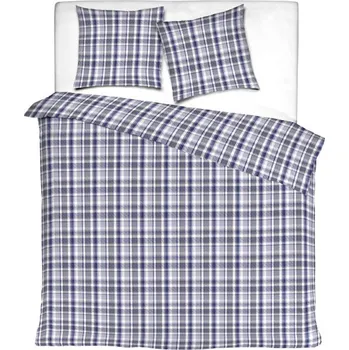 Povlečení Ložní souprava SATIN EDMOND blue / grey