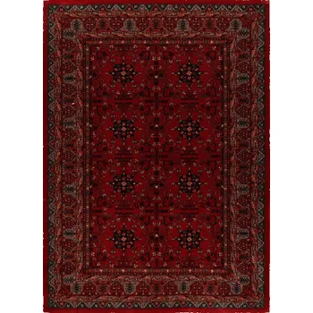 Koberec Koberec KASHQAI 4302 300 květiny / rám, bordó