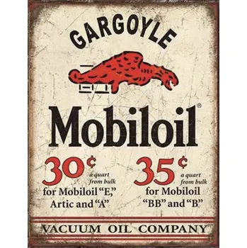 Plechová cedule Plechová cedule Gargoyle mobiloil