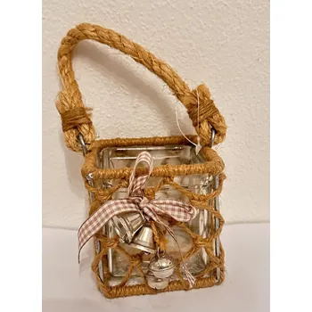 Svícen Vánoční svícen S rolničkami