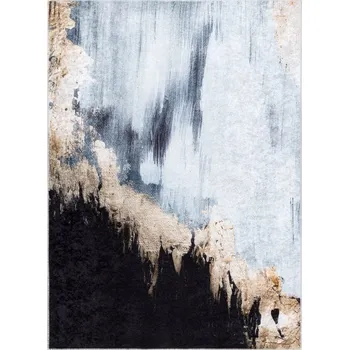 Koberec Koberec MIRO 51573.802 abstraktní, modrý / zlatý