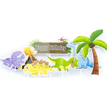 Party dekorace Alvarak Zápich Dinosauři