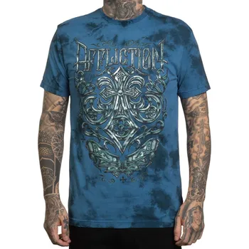 Pánské tričko tričko hardcore pánské - ABRASIVE LINE - AFFLICTION - A27833-PSCS - L