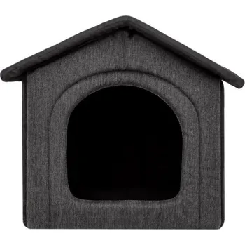 Pelíšek pro psa Bouda pro psa INARI R2 černá / černá