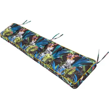 Polštář Zahradní polštář na lavičku ETNA 120x50 cm, barevné listy