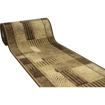 Koberec Protiskluzový běhoun Essenza - hnědý