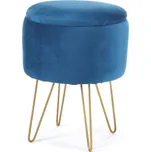 Úložná taburetka LILI modrá