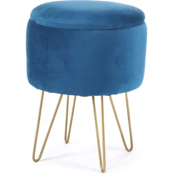 Taburet Úložná taburetka LILI modrá