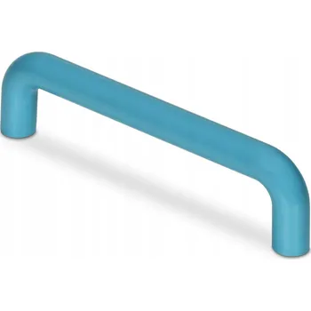 Nábytkové kování NÁBYTKOVÁ ÚCHYTKA MODRÝ ÚCHYT NA KUCHYŇSKOU SKŘÍŇKU ÚCHYT NA ZÁSUVKY 96MM