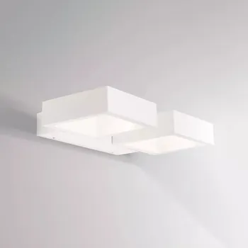 Nástěnné svítidlo Molto Luce Luxusní nástěnné svítidlo se dvěma hlavami Bo Double Barva: Bílá 472-0927050