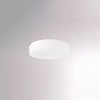 Molto Luce Jednoduché bílé válcové svítidlo Delia E27 Průměr: 220 mm 789-52112