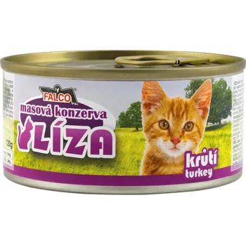 Krmivo pro kočku Sokol Falco LÍZA krůtí 3 × 120 g