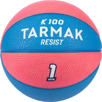 Basketbalový míč TARMAK Dětský basketbalový mini míč K100 Rubber velikost 1 1 MODRÁ|RŮŽOVÁ