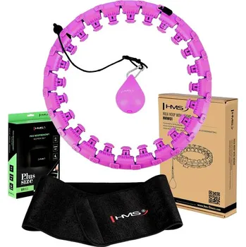 Sada Hula Hoop HHW12 s cvočky a závažím HMS + opasek BR163