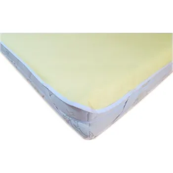 Prostěradlo Polášek Holešov PU chránič jersey žlutá Žlutá 100% polyuretan + 100% bavlna 60x120